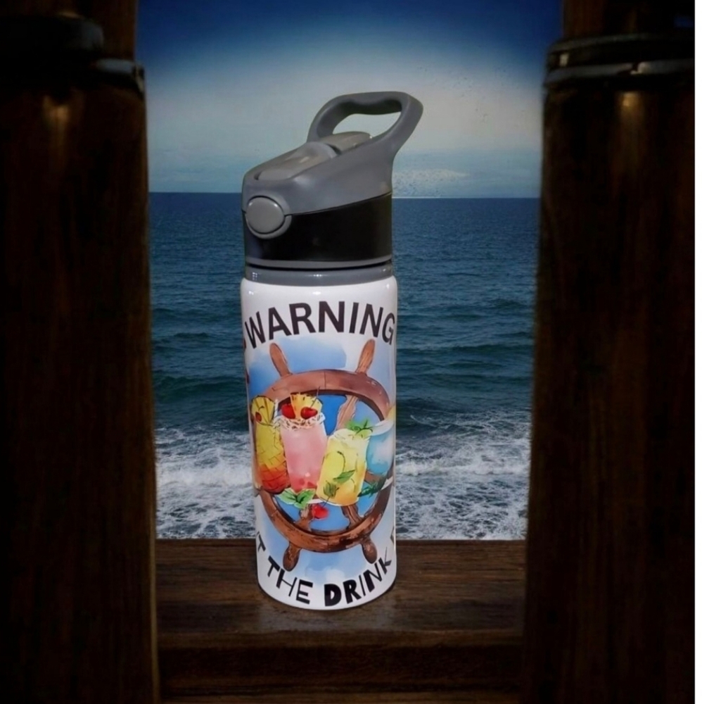 Warning I Bought the Drink Package 20 oz Sport Water Bottle 🎉sale